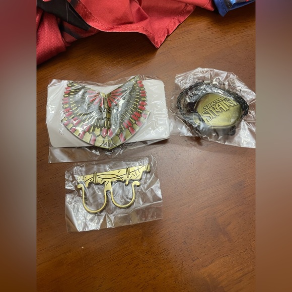 Men Jumpsuit Ring Props with Magic Power Necklace(size 170) - Picture 6 of 8